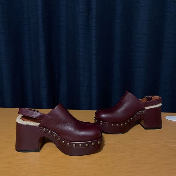 Free People Autumn Studded Platform Clogs - Picture 7 of 9
